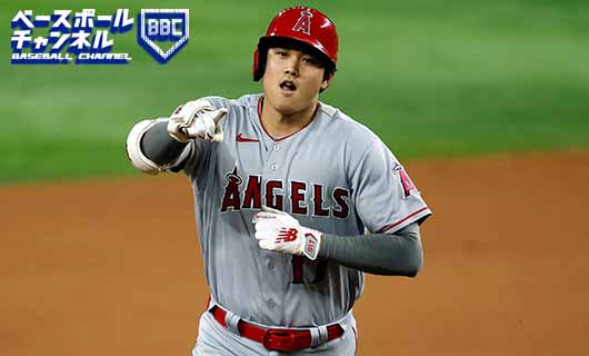第19号ホームランを放った大谷翔平