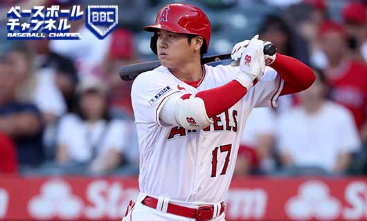 第26号ホームランを放った大谷翔平