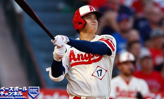第43号本塁打を放ったエンゼルス・大谷翔平