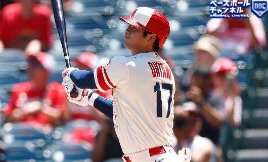 第44号本塁打を放ったエンゼルス・大谷翔平