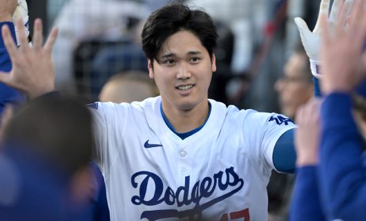今季第17号本塁打を放ったドジャース・大谷翔平