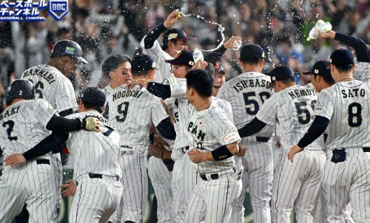 大会2連覇を飾った侍ジャパン