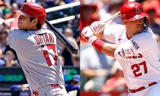 大谷翔平とマイク・トラウト