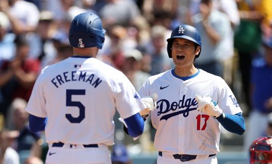 セントルイス・カージナルス戦に「2番・指名打者（DH）」でスタメン出場するロサンゼルス・ドジャースの大谷翔平選手