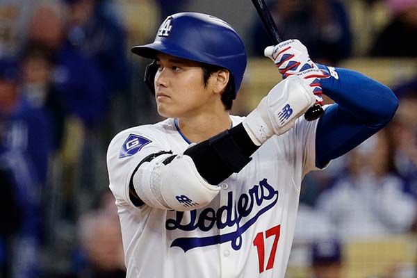 ドジャースの大谷翔平