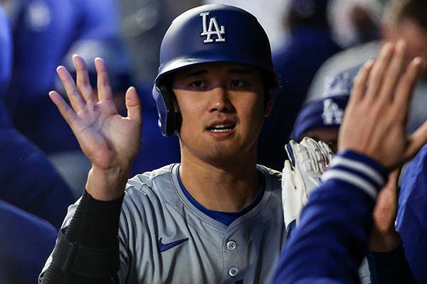 ドジャースの大谷翔平