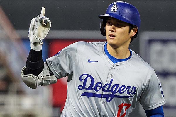 ドジャースの大谷翔平