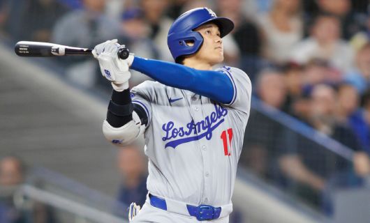 今季第7号本塁打を放ったドジャース・大谷翔平