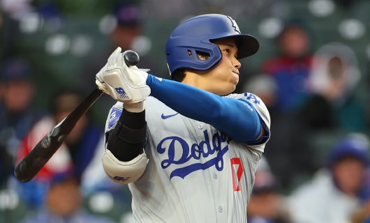 シカゴ・カブス戦に「2番・指名打者（DH）」でスタメン出場するロサンゼルス・ドジャースの大谷翔平選手