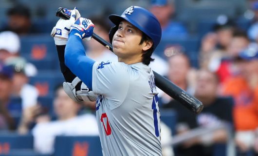 今季第14号本塁打を放ったドジャース・大谷翔平