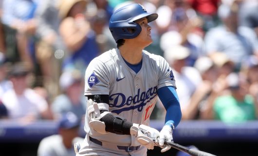 今季第21号本塁打を放ったドジャース・大谷翔平