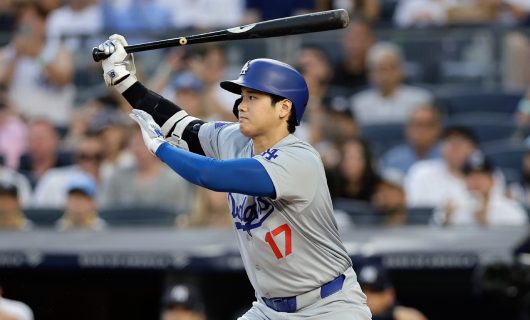 ニューヨーク・ヤンキース戦に「2番・指名打者（DH）」でスタメン出場するロサンゼルス・ドジャースの大谷翔平選手