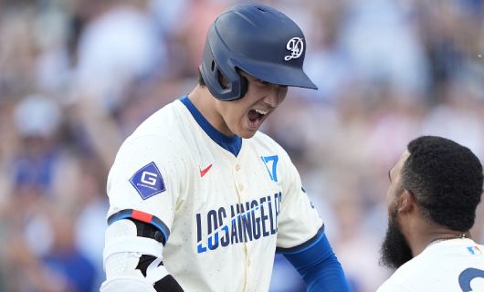 今季第28号本塁打を放ったドジャース・大谷翔平