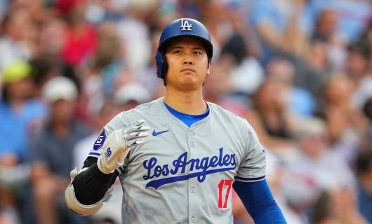 フィラデルフィア・フィリーズ戦に「1番・指名打者（DH）」でスタメン出場するロサンゼルス・ドジャースの大谷翔平選手