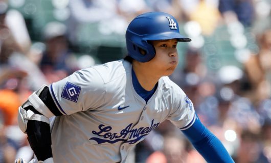 デトロイト・タイガース戦に「1番・指名打者（DH）」でスタメン出場するロサンゼルス・ドジャースの大谷翔平選手
