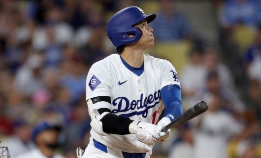 今季第34号本塁打を放ったドジャース・大谷翔平
