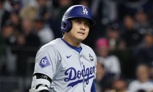 ニューヨーク・ヤンキースとのワールドシリーズに「1番・指名打者（DH）」でスタメン出場するロサンゼルス・ドジャースの大谷翔平選手