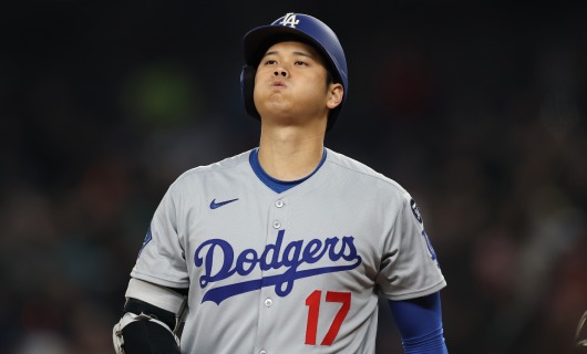不貞腐れる大谷翔平