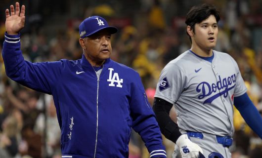 ロサンゼルス・ドジャースのデーブ・ロバーツ監督