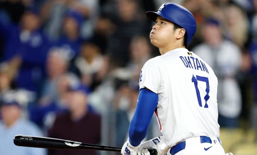 アトランタ・ブレーブス戦に「1番・指名打者（DH）」でスタメン出場し、サヨナラホームランを放つロサンゼルス・ドジャースの大谷翔平選手