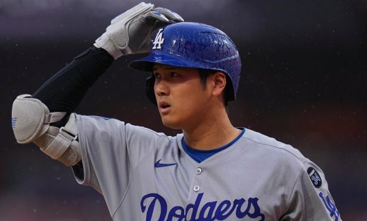 フィラデルフィア・フィリーズ戦に「1番・指名打者（DH）」で出場するロサンゼルス・ドジャースの大谷翔平選手