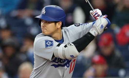 ワシントン・ナショナルズ戦に「1番・指名打者（DH）」でスタメン出場するロサンゼルス・ドジャースの大谷翔平選手