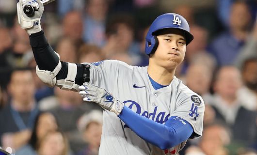 シカゴ・カブス戦に「1番・指名打者（DH）」でスタメン出場するロサンゼルス・ドジャースの大谷翔平選手