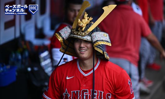 2打席連続となる第14号、15号本塁打を放った大谷翔平